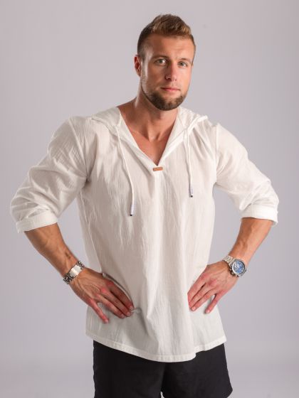 Рубашка льняная мужская